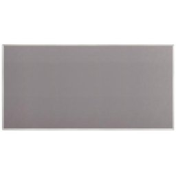 Tableau pour épingles, feutre, gris, l x h 2000 x 1000 mm