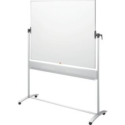 nobo Tableau pivotant mobile émaillé, acier émaillé, l x h 1500 x 1200 mm