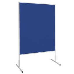 MAUL Tableau de conférence, feutre, bleu, l x h 1200 x 1500 mm