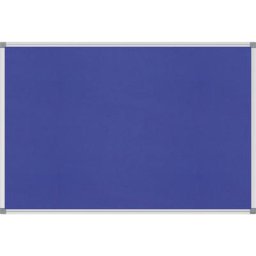 MAUL Tableau à épingler STANDARD, robuste, tissu, bleu, l x h 900 x 600 mm