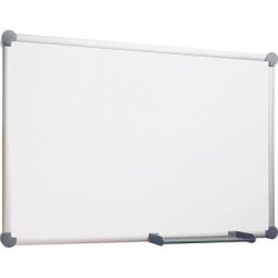 MAUL Tableau blanc, tôle d'acier peinte, l x h 2400 x 1200 mm