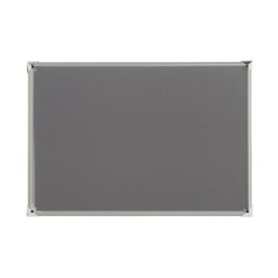 eurokraft pro Tableau d'épinglage à cadre en aluminium, linoléum de liège, l x h 900 x 600 mm