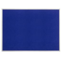 Tableau pour épingles, feutre, bleu, l x h 1200 x 900 mm