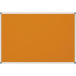 MAUL Tableau à épingler STANDARD, robuste, tissu, orange, l x h 1800 x 900 mm