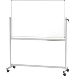 MAUL Tableau blanc mobile, tôle d'acier émaillée, l x h 1200 x 900 mm