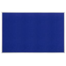Tableau pour épingles, feutre, bleu, l x h 1500 x 1000 mm