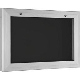 Vitrine d'affichage, ouverture porte 180° vers le bas, pour format A2