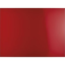 magnetoplan Tableau design en verre, magnétique, l x h 1200 x 900 mm, coloris rouge intense