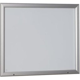 eurokraft pro Vitrine d'affichage à cadre aluminium, pour l'intérieur et l'extérieur, avec porte ouvrant vers le haut, l x h ext. 1465 x 1067 mm, capacité 18 feuilles A4