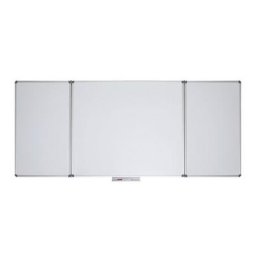 MAUL Tableau blanc pliant, tôle d'acier peinte, l x h 1500 x 1000 mm