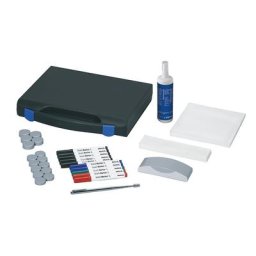 MAUL Kit d'accessoires pour tableau blanc, avec coffret en plastique, kit