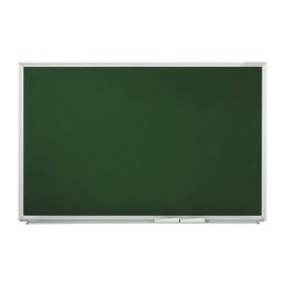 magnetoplan Ardoise, tôle d'acier laquée coloris vert, l x h 600 x 450 mm