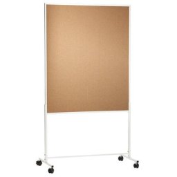Tableau de conférence mobile, liège naturel, h x l x p 1800 x 1000 x 500 mm, une partie