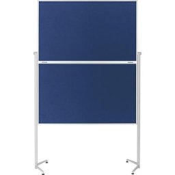 magnetoplan Tableau de conférence EVOLUTION plus, pliable, feutre bleu