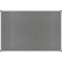 MAUL Tableau à épingler STANDARD, robuste, tissu, gris, l x h 1800 x 900 mm