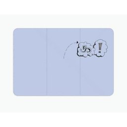 Chameleon Tableau blanc design XXL VisuWall, h x l 1980 x 2940 mm, bleu