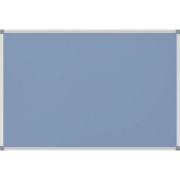 MAUL Tableau à épingler STANDARD, robuste, tissu, bleu clair, l x h 1800 x 900 mm