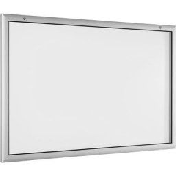 Vitrine d'affichage pour l'intérieur et l'extérieur, ouverture porte 180° vers le bas, format extra-grand l x h 1600 x 1025 mm, paroi arrière blanc pur RAL 9010