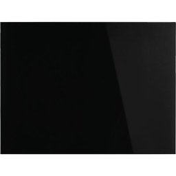 magnetoplan Tableau design en verre, magnétique, l x h 800 x 600 mm, coloris noir profond