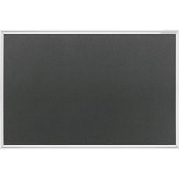 magnetoplan Tableau à épingler, feutre, gris, l x h 900 x 600 mm