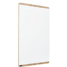 Tableau blanc NATURAL, cadre façon bois, tableau blanc, l x h 1000 x 1500 mm
