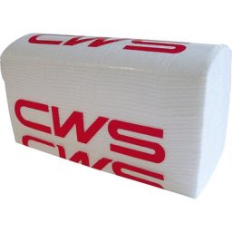 CWS Serviettes papier pliées en M, cellulose blanche, 3 plis, lot de 2500