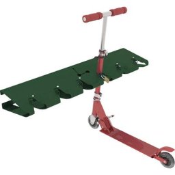 PROCITY Support pour trottinettes, pour montage mural, vert mousse