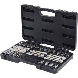 KS Tools Jeu de douilles à embout 1/2'' CHROMEplus, 1/2'', 32 éléments