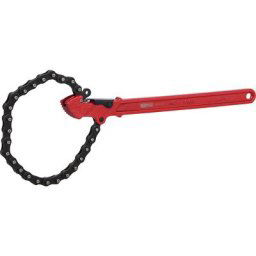 KS Tools Pince serre-tube à chaîne, longueur 390 mm, diamètre 110 mm