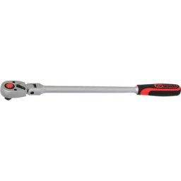 KS Tools Cliquet réversible inclinable 1/2'', 72 dents, longueur 440 mm