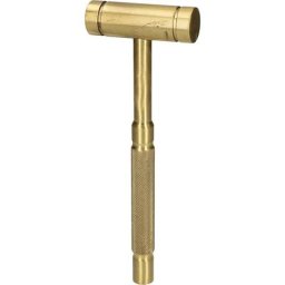 KS Tools Marteau en laiton, manche en laiton, 800 g, longueur 230 mm