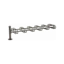 PROCITY Support cycles KUGEL, élément additionnel à 6 emplacements, double face, gris