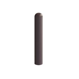 Poteau urbain, hauteur 1250 mm, à sceller dans du béton, Ø 90 mm, 2 œillets pour chaîne