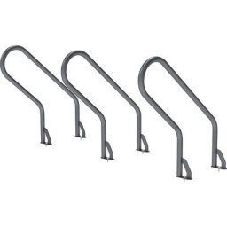 PROCITY Dispositif antivol OPTIMUM, pour support cycles, gris