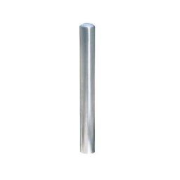 Poteau en inox, amovible, avec serrure à cylindre, Ø 108 mm