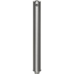 Potelet en inox, à tête pointue, à visser, Ø 102 mm
