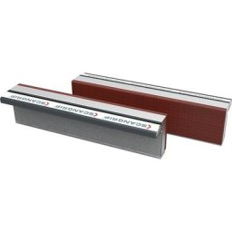 SCANGRIP Mâchoires d'étau magnétiques, en aluminium durci à revêtement fibreux, 1 paire, largeur mâchoires 160 mm