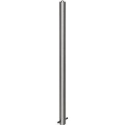 Potelet en inox, à tête pointue, à sceller dans du béton, Ø 60 mm