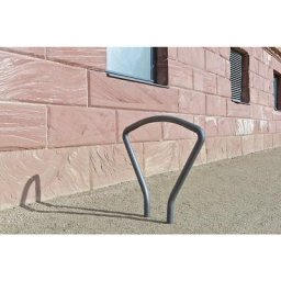 Arceau porte-cycles VUELTA, potelet 70 x 70 mm, galvanisé à chaud, à cheviller
