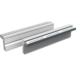 SCANGRIP Mâchoires d'étau magnétiques, mâchoires neutres en aluminium durci, 1 paire, largeur mâchoires 120 mm