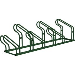 PROCITY Support cycles OPTIMUM, 6 emplacements, vert mousse
