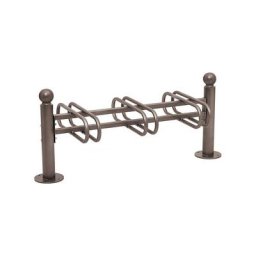 PROCITY Support cycles KUGEL, 6 emplacements, double face, gris