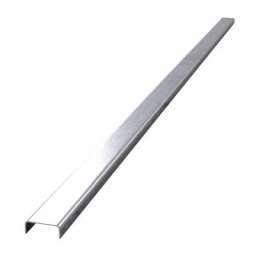 Pièce de jonction pour cuve plate en acier, largeur 52 mm, galvanisé, longueur 1970 mm