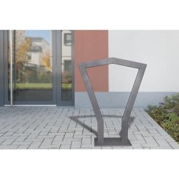 Arceau porte-cycles COPPA, tube carré 60 x 40 mm, galvanisé à chaud et peint, à sceller dans du béton