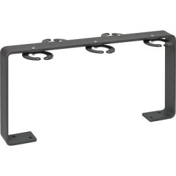 Support pour trottinettes, 5 emplacements, acier 70 x 10 mm, galvanisé à chaud, mica de fer