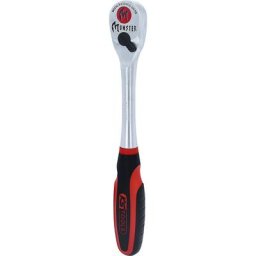 KS Tools Cliquet réversible 1/2'' MONSTER, 100 dents, rouge/noir