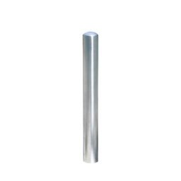 Poteau en inox, amovible, avec serrure à clé triangulaire, Ø 108 mm