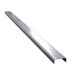 Pièce de jonction pour cuve plate en acier, largeur 52 mm, galvanisé, longueur 970 mm