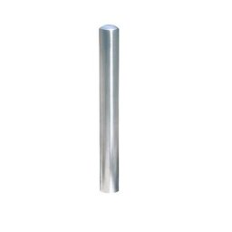 Poteau en inox, amovible, avec serrure à cylindre, Ø 76 mm