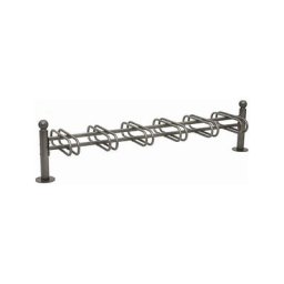 PROCITY Support cycles KUGEL, 12 emplacements, double face, gris